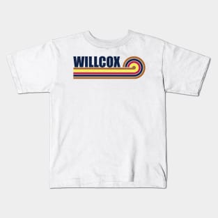 Willcox Arizona horizontal sunset Kids T-Shirt